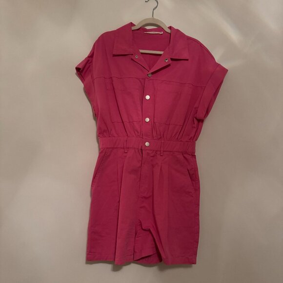 Ellison | Pink Romper - Picture 2 of 4